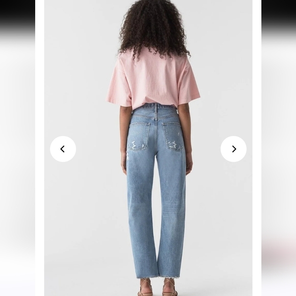 Agolde 90's Mid Rise Jean Size 23 - Picture 5 of 14